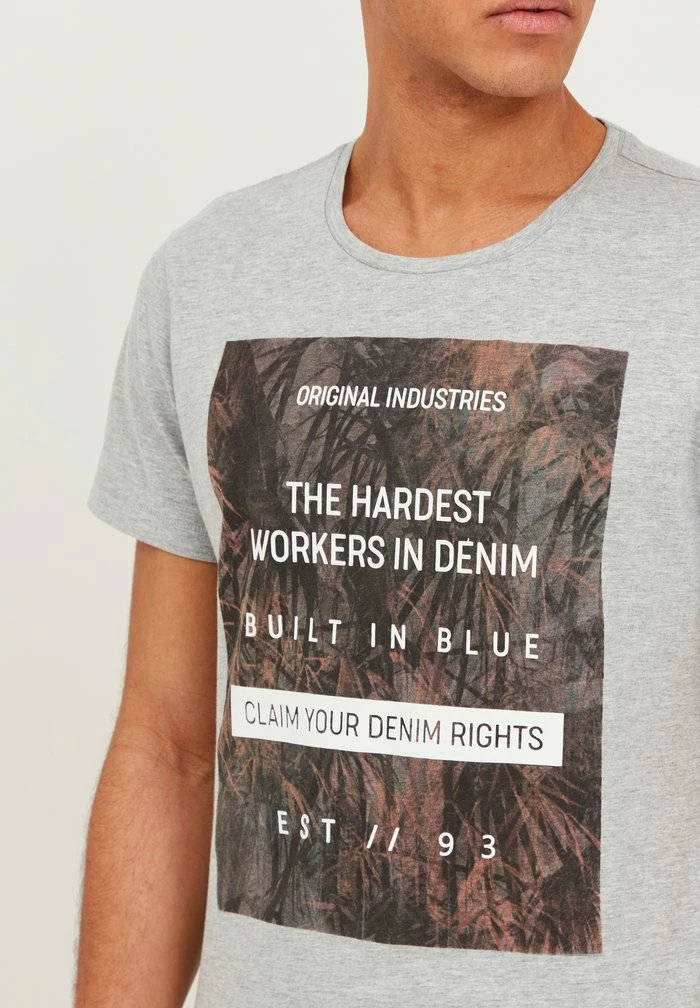 Budget ❤️ Blend BHELIAS - T-shirt Imprimé - Stone Mix 🤩 – Image 4