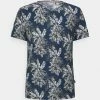 De gros 🛒 Blend BHTEE - T-shirt Imprimé - Dark Denim 🔥