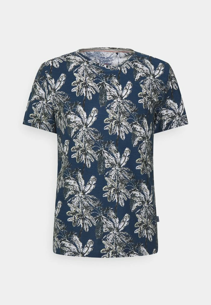 De gros 🛒 Blend BHTEE - T-shirt Imprimé - Dark Denim 🔥