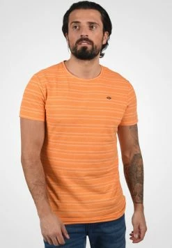 Meilleure affaire ⭐ Blend BHTEE - T-shirt Imprimé - Carrot Orange 😍