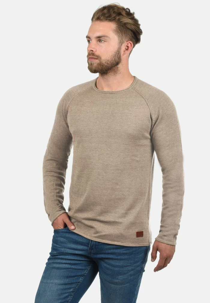 Meilleur prix 🛒 Blend BHJOHN - Pullover - Beige Brow 🛒