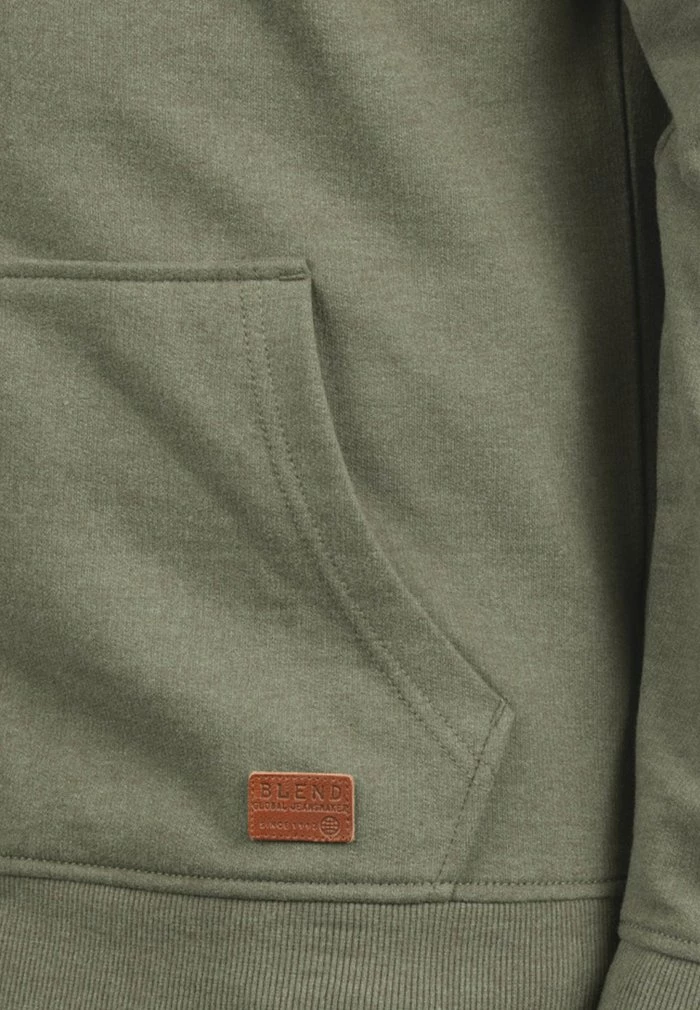 Le moins cher 🎁 Blend HULKER - Sweat à Capuche Zippé - Olive 🎉 – Image 3