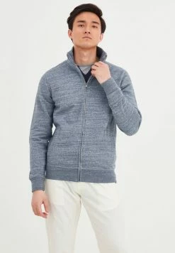 Coupon 💯 Blend BHLENNER - Sweat à Capuche Zippé - Pewter Mix 👍