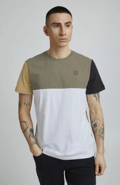 Sortie ⭐ Blend BH - T-shirt Imprimé - Olive Night ✔️