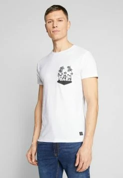 Vente flash ✔️ Blend BHTEE - T-shirt Imprimé - White ✔️