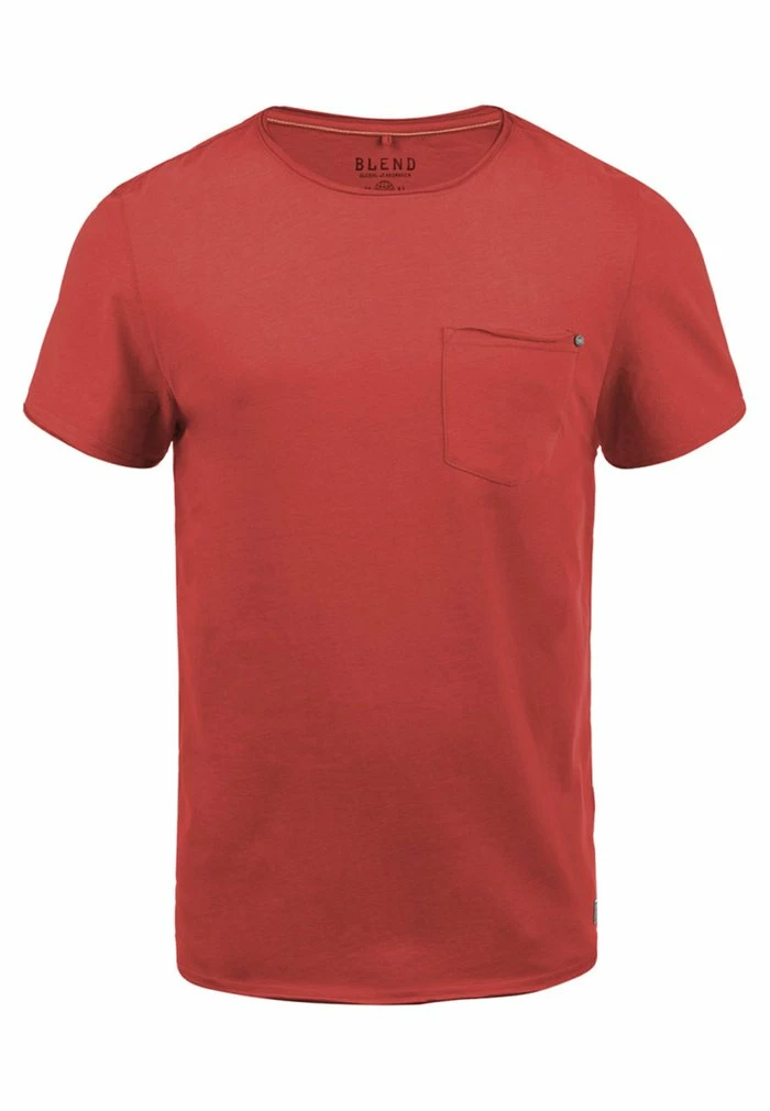 Meilleur prix 🎁 Blend BHFLIX - T-shirt Basique - Cranberry Red 😍 – Image 5