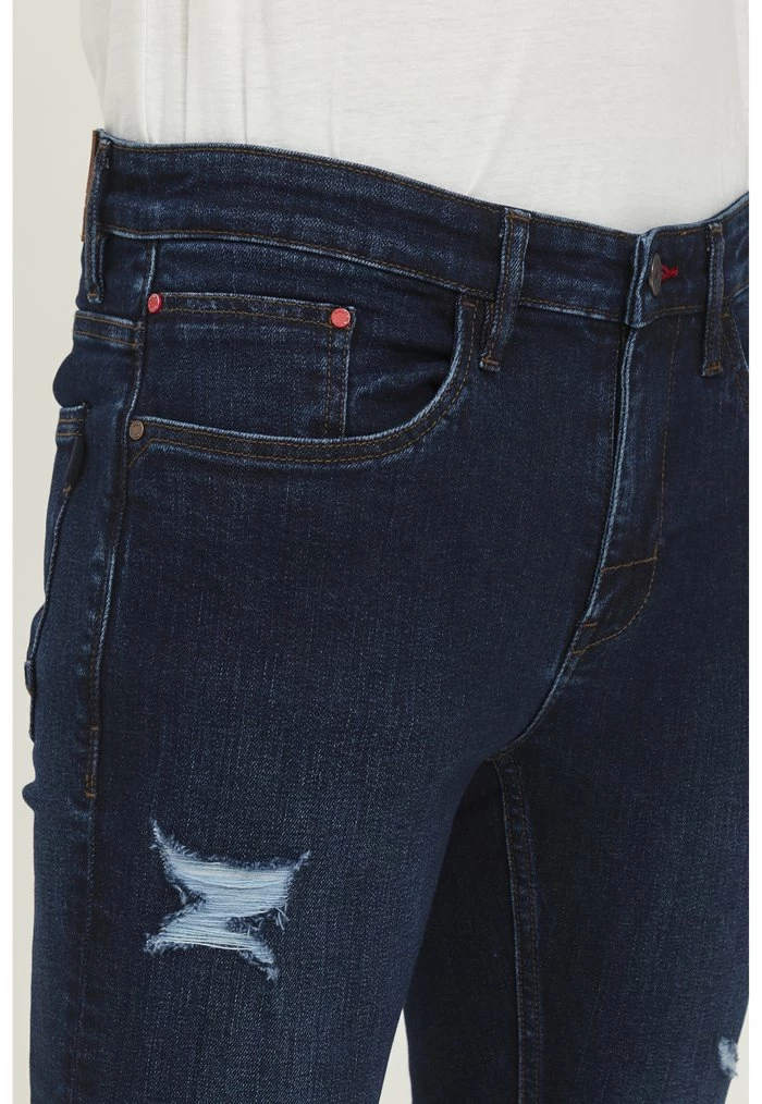 Coupon 🎉 Blend BHAVERELL - Jean Slim - Denim Dark Blue 🌟 – Image 4