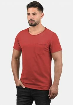 Meilleur prix 🎁 Blend BHFLIX - T-shirt Basique - Cranberry Red 😍