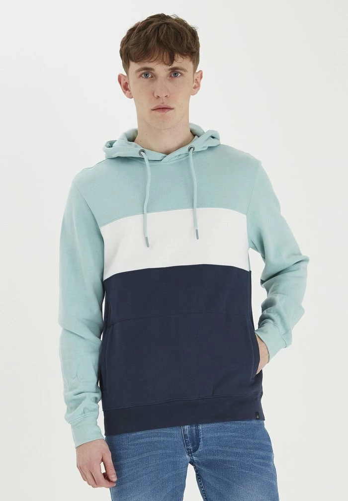 Sortie ⭐ Blend BHSWEATSHIRT - Sweat à Capuche - Aquifer 🧨