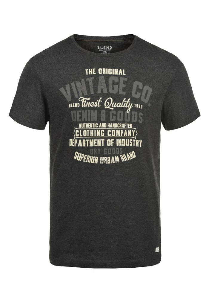 Meilleure vente 🔥 Blend BHVADIM - T-shirt Imprimé - Charcoal 🧨 – Image 5