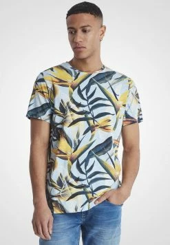 Promo 😀 Blend BHTEE - T-shirt Imprimé - Olive ⭐