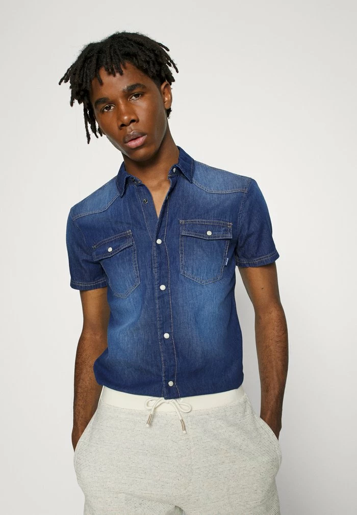 Le moins cher ⭐ Blend Chemise -👗 Dress Blues 🔔 – Image 4