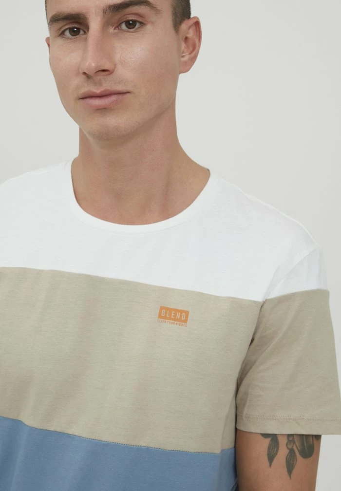 Offres 🎁 Blend BHTEE - T-shirt Imprimé - Bluestone 🛒 – Image 5