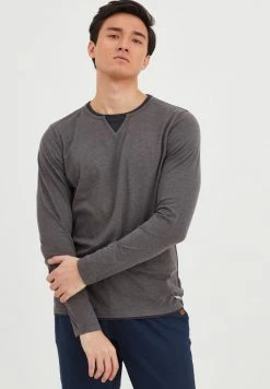 Sortie 🧨 Blend BHLEONAS - T-shirt à Manches Longues - Pewter Mix ⌛