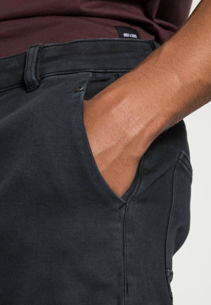 Remise ⌛ Blend BLIZZARD FIT - Pantalon Cargo - Black ✔️ – Image 5