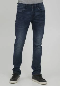 Nouveau 😀 Blend BHJET FIT MULTIFLEX - Jean Slim - Denim Dark Blue 🌟