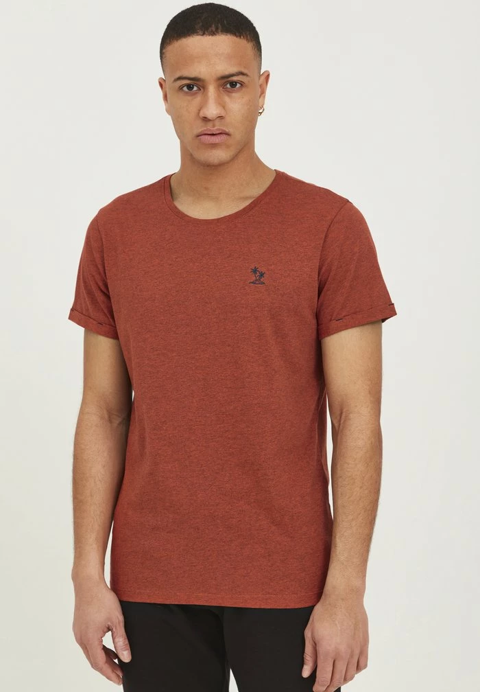 Meilleure vente 😀 Blend BHGILA - T-shirt Basique - Mandarin Red 🧨