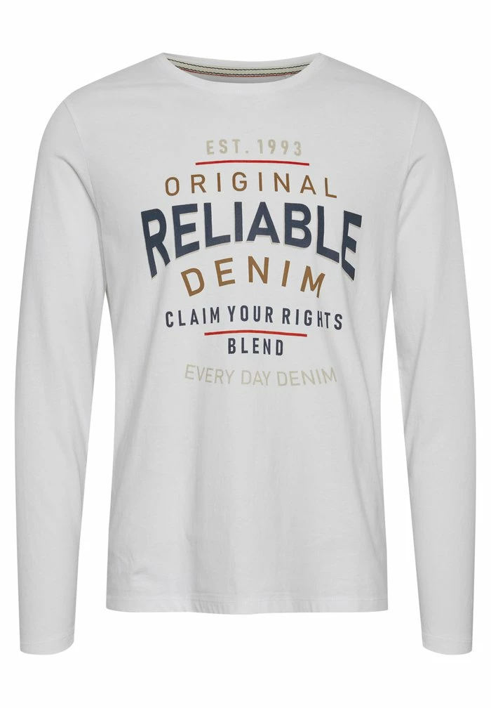 Remise 🤩 Blend BHGEORG - T-shirt à Manches Longues - Bright White 🎁 – Image 6