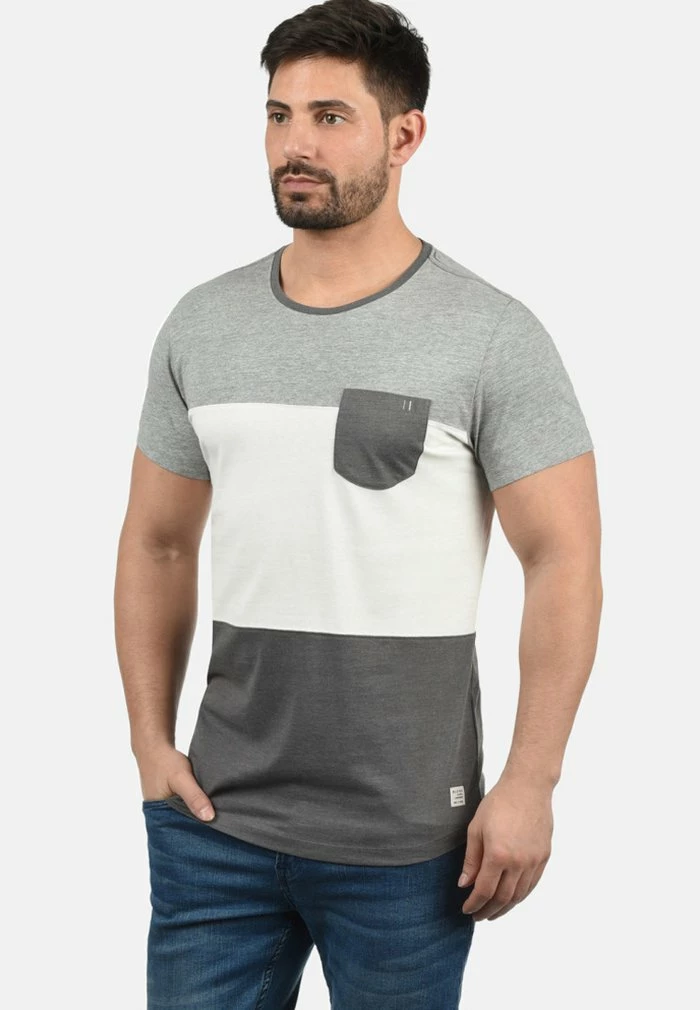 Tout neuf ✨ Blend BHNEMO - T-shirt Imprimé - Dark Grey 👍