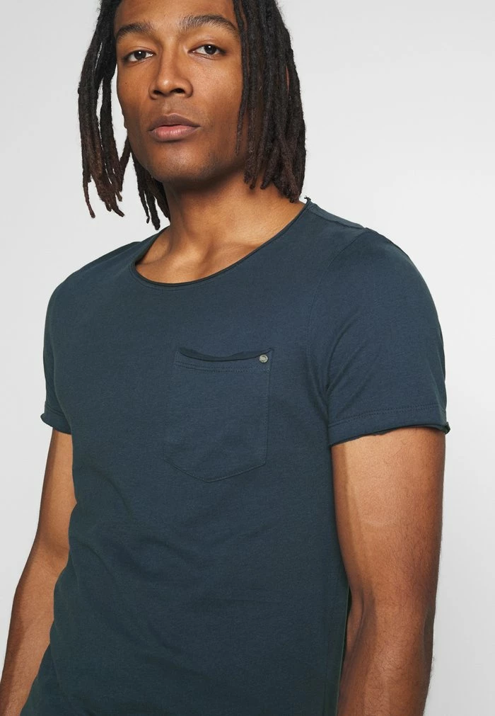 Offres ⌛ Blend BHBHNOEL TEE - T-shirt Basique - Denim Blue 👍 – Image 5