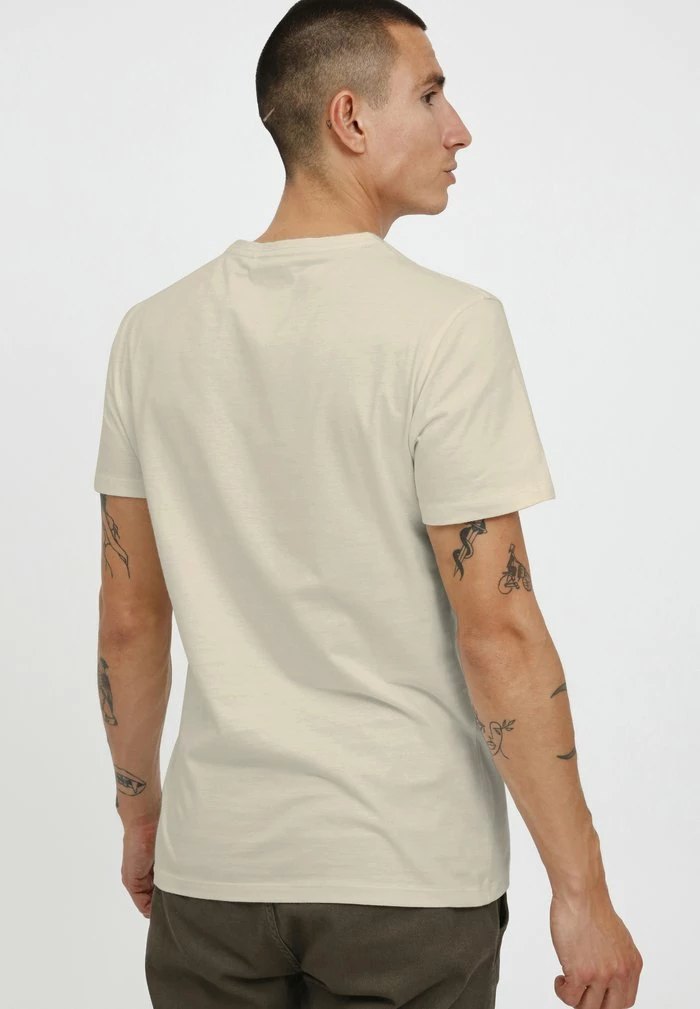 Tout neuf 😀 Blend BHERWIN - T-shirt Imprimé - Egret ⭐ – Image 3