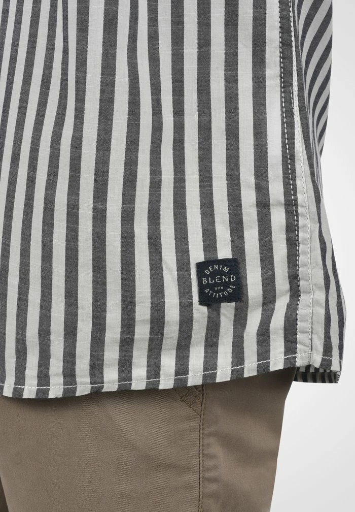 Nouveau 💯 Blend BHSHIRT - Chemise - Grey, Off-white 😍 – Image 4