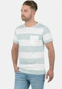 Meilleure vente 🤩 Blend BHVEGAS - T-shirt Imprimé - Soft Blue 👍