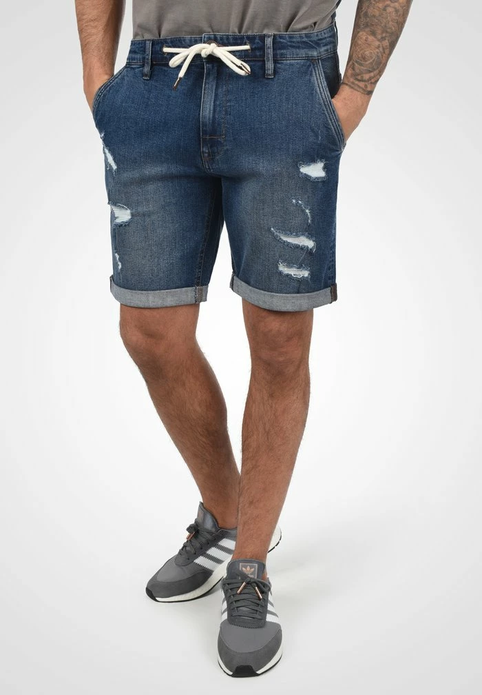 Vente flash 🛒 Blend BHDALLIAN - Short En Jean - Denim Middleblue ✨