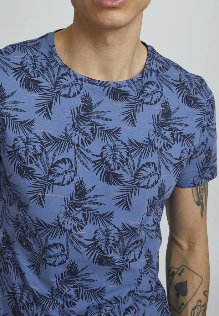 Budget 🔔 Blend T-shirt Imprimé - Darkblue 🔔 – Image 4