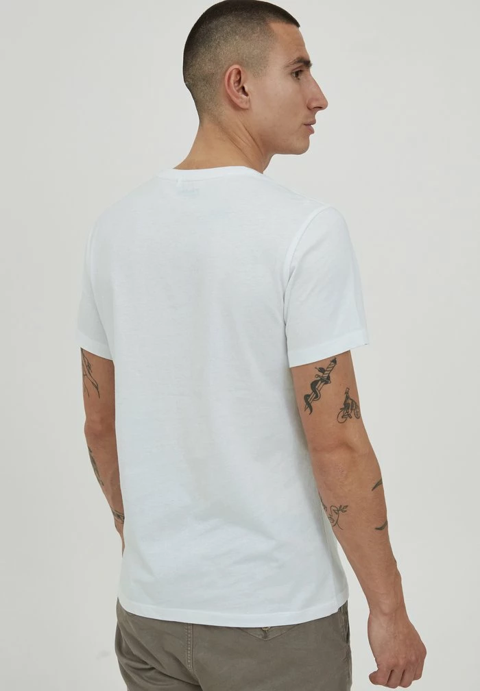 Bon marché 🤩 Blend BHGERRIT - T-shirt Imprimé - Bright White 🎁 – Image 3