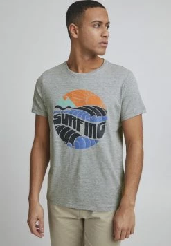 Top 10 ⌛ Blend T-shirt Imprimé - Grey 🌟