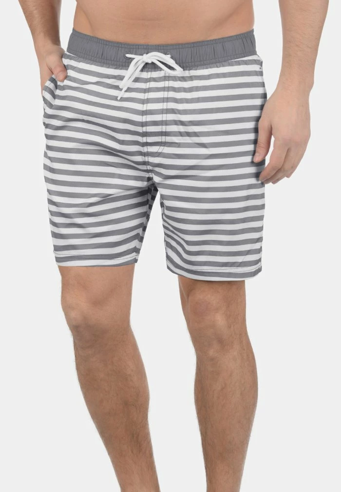 Promo 👍 Blend BHLEO - Short De Bain - Grey 🎁