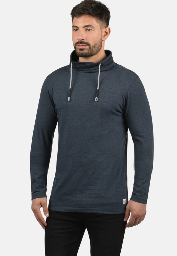 Nouveau 🛒 Blend BHPALLO - T-shirt à Manches Longues - Navy 🧨