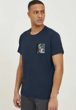 Promo 🌟 Blend BHTEE - T-shirt Imprimé -👗 Dress Blues 💯