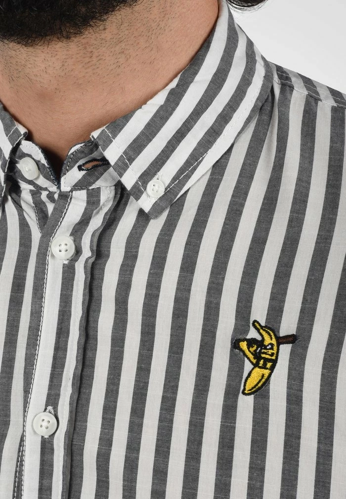 Nouveau 💯 Blend BHSHIRT - Chemise - Grey, Off-white 😍 – Image 5