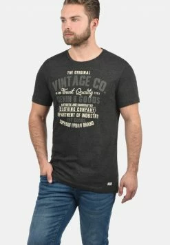 Meilleure vente 🔥 Blend BHVADIM - T-shirt Imprimé - Charcoal 🧨