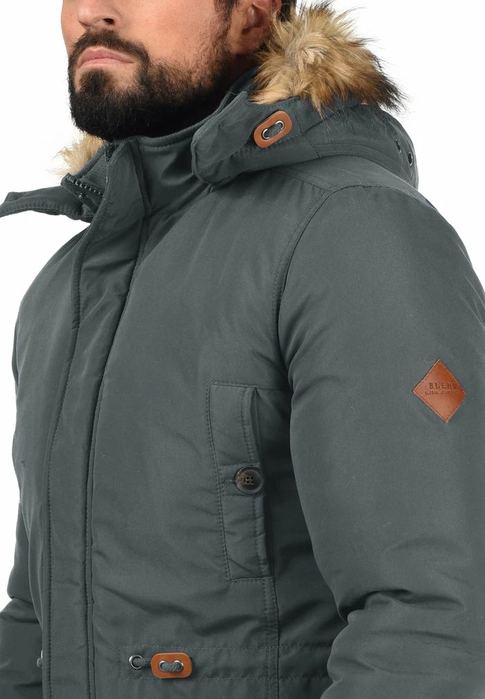 Grosses soldes 🛒 Blend BHPOLYGRO - Parka - Ebony Grey 🎉 – Image 5