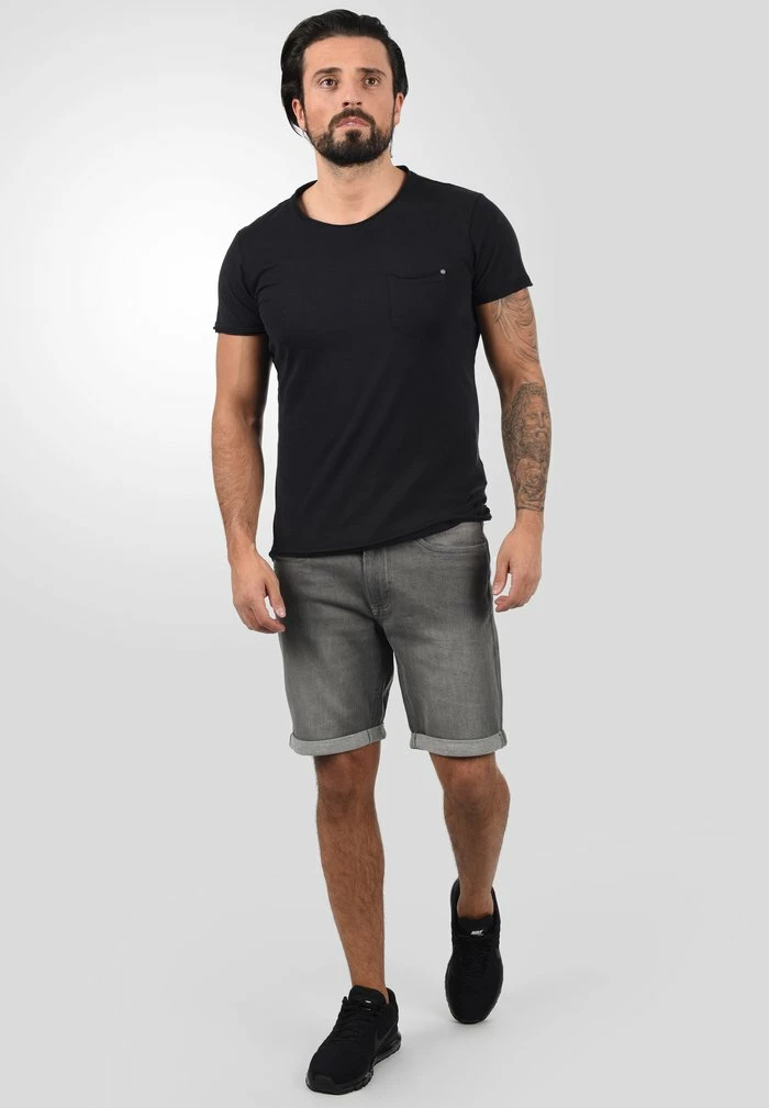 Budget 💯 Blend BHJOEL - Short En Jean - Denim Grey ⌛ – Image 2