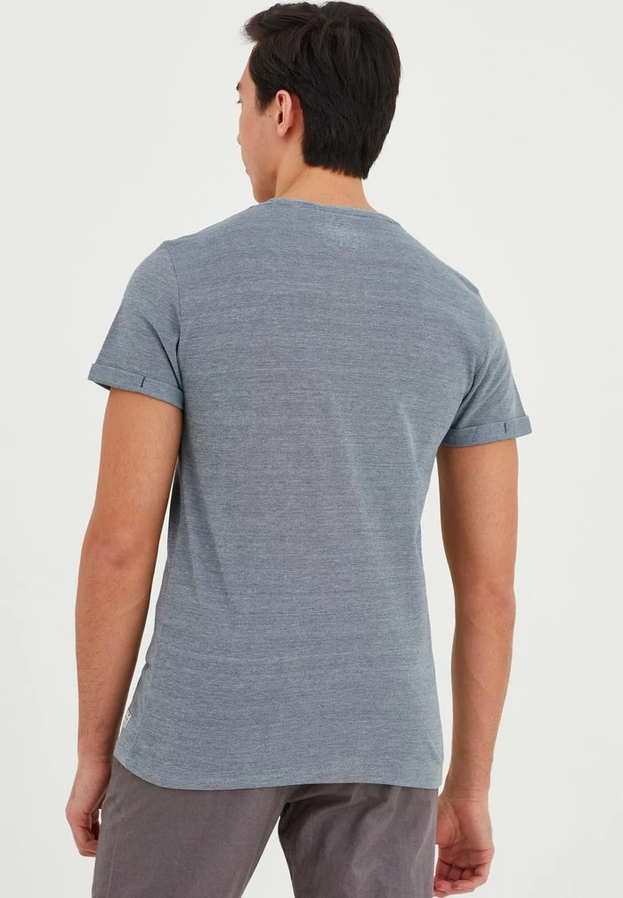 Meilleur prix ⭐ Blend BHSANFORD - T-shirt Basique - Dark Denim 🔥 – Image 3