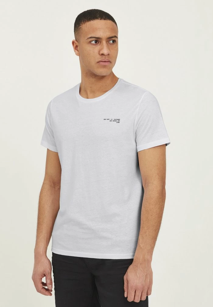 Bon marché 🎉 Blend BHTEE - T-shirt Imprimé - Bright White 💯