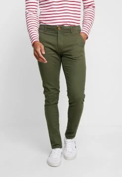 Coupon ⭐ Blend BHNATAN PANTS - Chino - Olive Night Green 🧨
