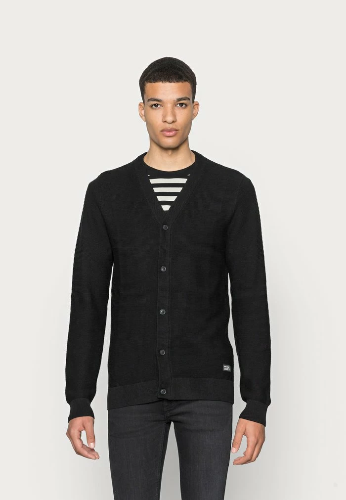 Le moins cher 🤩 Blend CARDIGAN - Gilet - Black ✨