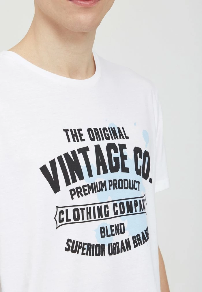 Coupon 🎉 Blend BHTEE - T-shirt Imprimé - Bright White 🔥 – Image 4