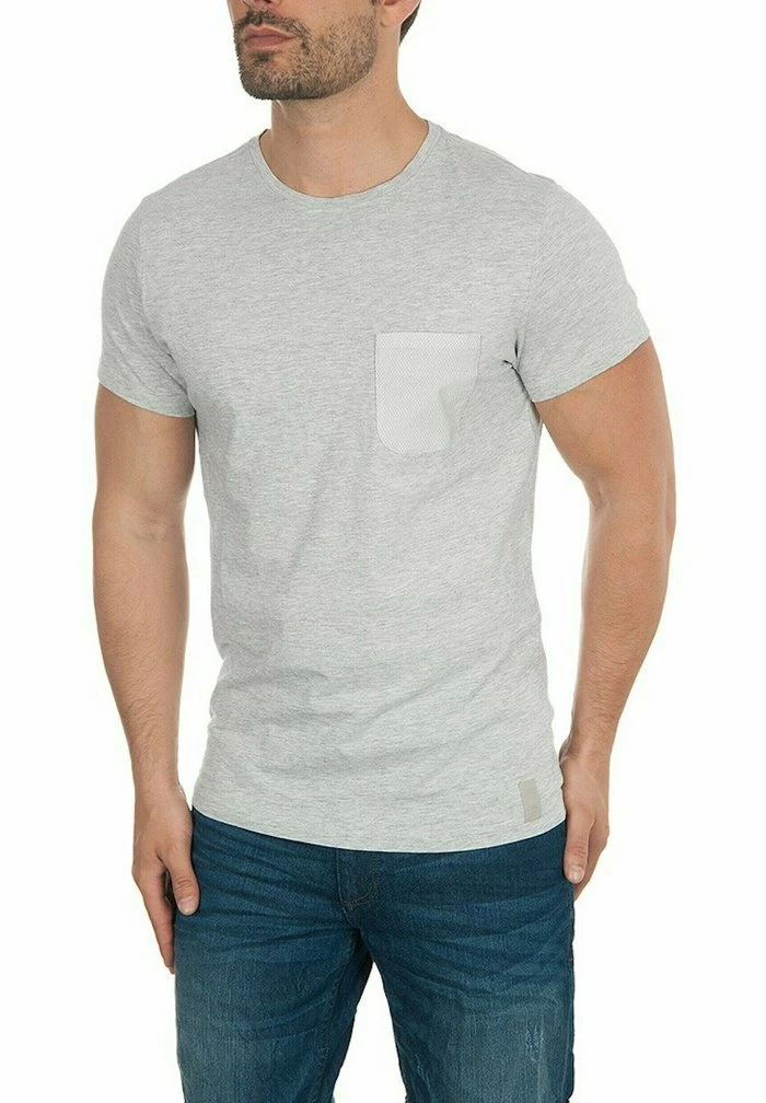 Promo 😀 Blend BHTOBI - T-shirt Imprimé - Down Mix 💯