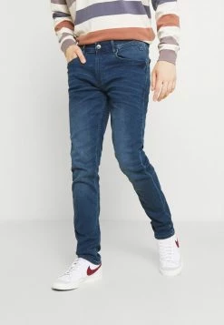 Remise 🔥 Blend TWISTER FIT JOGG - 👖 Jeans Fuselé - Denim Middle Blue 👏