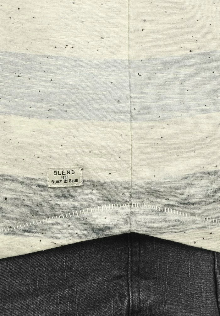 De gros ⭐ Blend BHEFKIN - T-shirt Imprimé - Grey ❤️ – Image 4