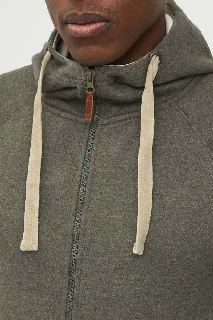 Nouveau ⌛ Blend BHSPEEDY - Sweat à Capuche Zippé - Ivy Green ✨ – Image 4