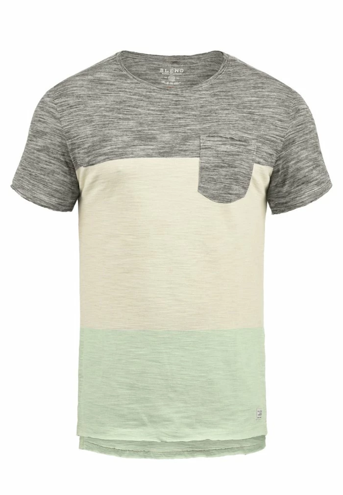 Remise 🧨 Blend BHJOHANNES - T-shirt Imprimé - Dark Grey 🛒 – Image 4