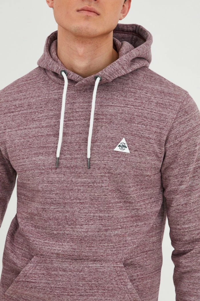 Meilleure affaire 👍 Blend BHHENNER - Sweat à Capuche - Wine Red ✔️ – Image 4