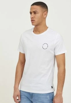 Sortie 🎉 Blend BHTEE - T-shirt Imprimé - Bright White ⭐